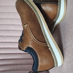 Classic Brown Kids Dress Shoes